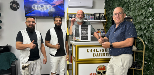Gaal Golden Barber In Bericht